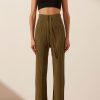 Women Shona Joy Bottoms | Fenouil Cable Drawstring Pant/Cumin