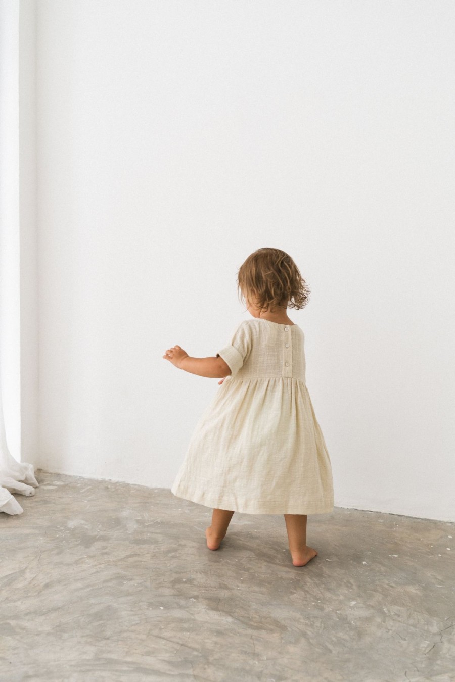 Women Illoura the Label Kids | Koa Dress/Natural