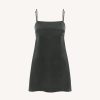 Women Rowie The Label Dresses | Gwen Silk Mini Dress/Iron