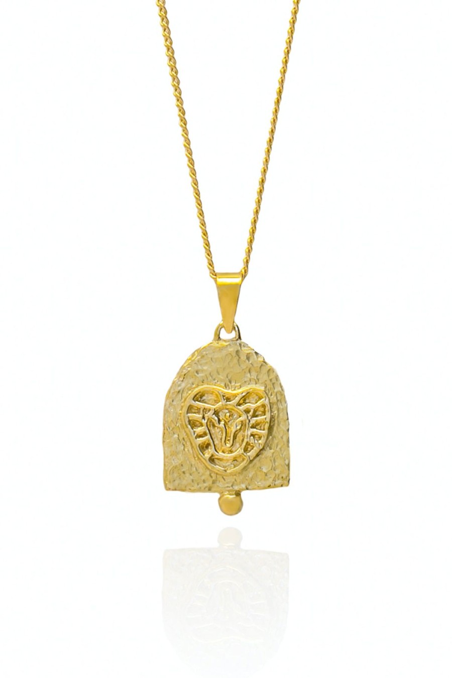 Women Luna & Rose Jewellery | Leo Zodiac Necklace/Gold