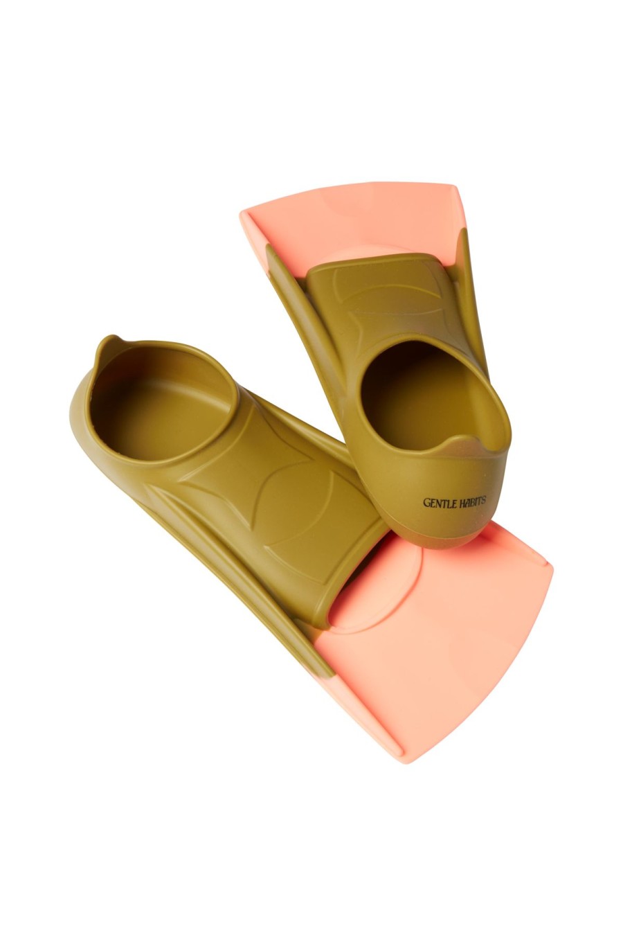 Women Gentle Habits Beach Accessories | Underwater Fins/Khaki/Neon Pink