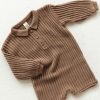 Women Illoura the Label Kids | Essential Knit Romper/Chocolate