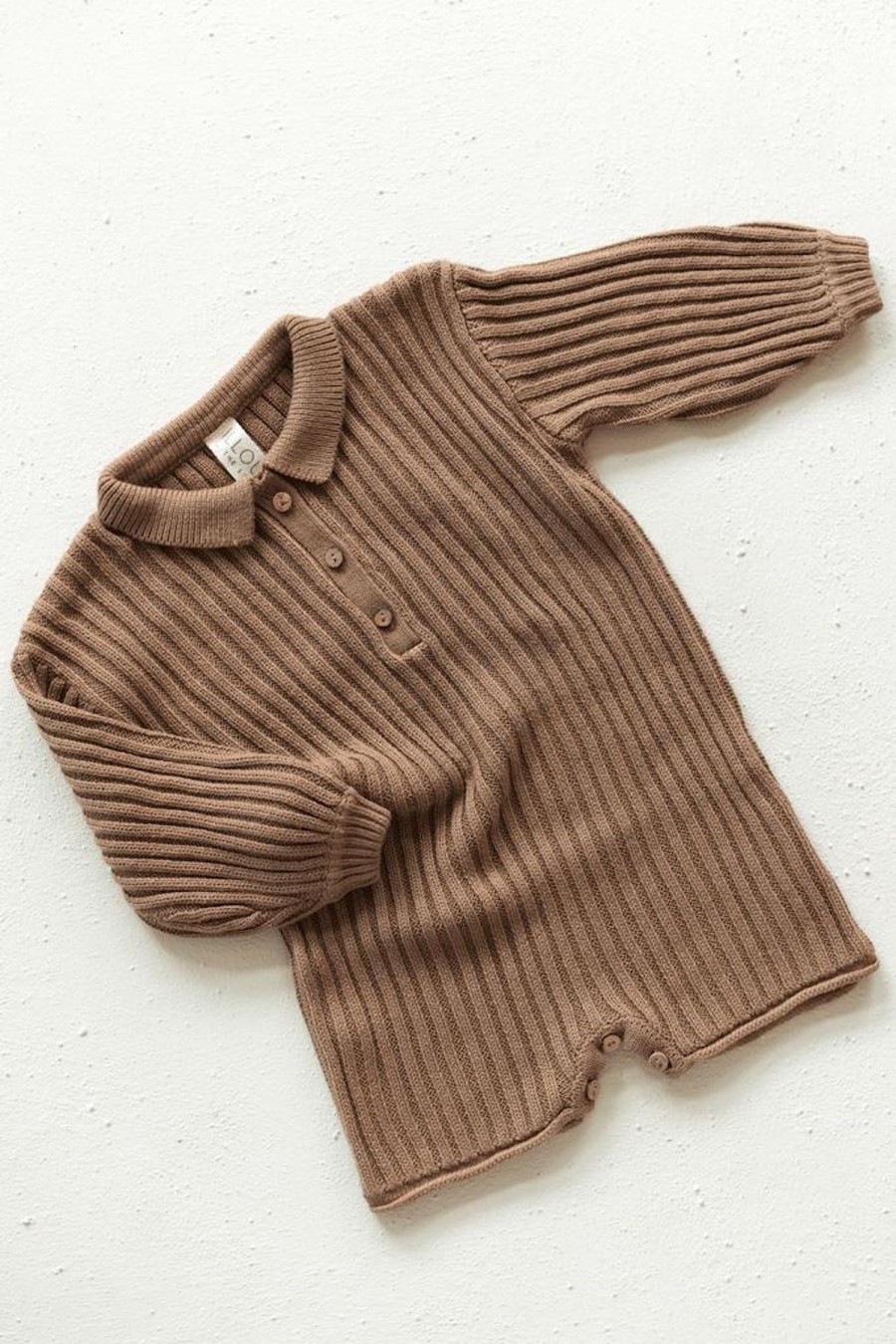 Women Illoura the Label Kids | Essential Knit Romper/Chocolate