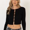 Women Summi Summi Tops | Button Up Ls Top/Black