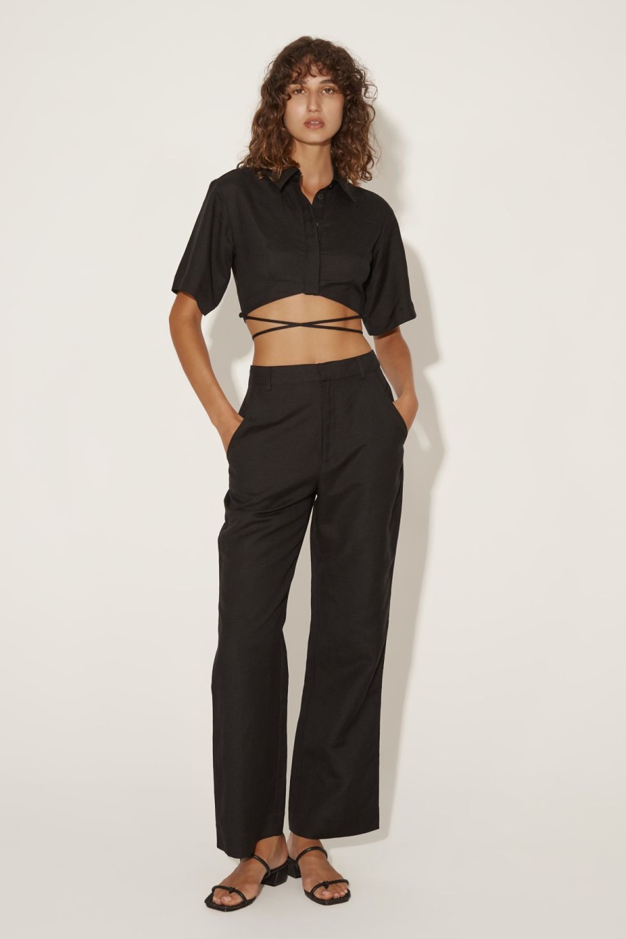 Women Hansen & Gretel Bottoms | Tenessee Pant/Black