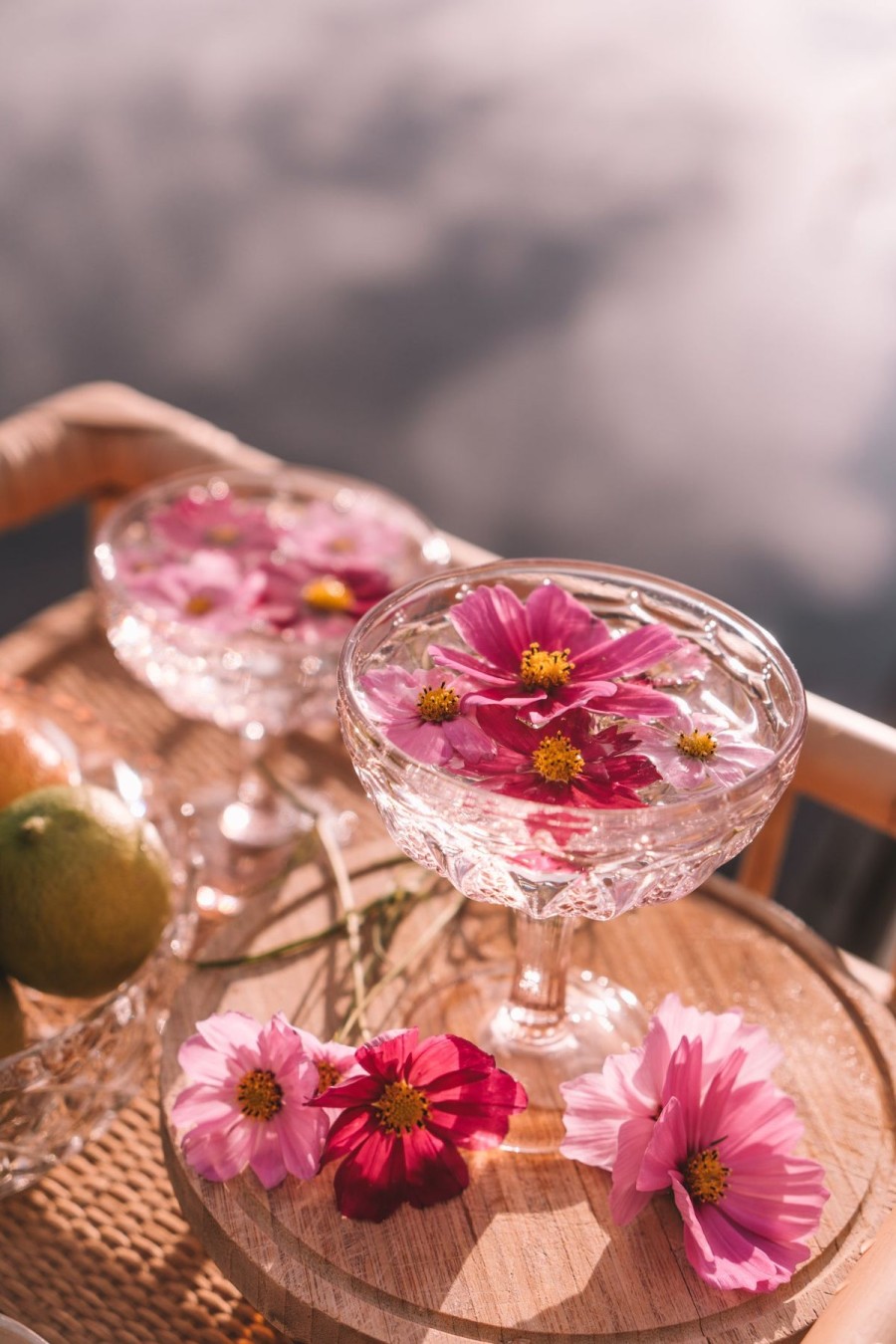 Homewares Wandering Folk | Margarita Glass Set Of 2/Primrose