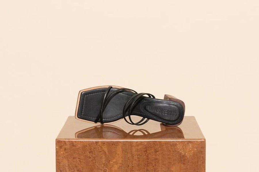 Women James Smith Slides | Ravello Sandal/Black