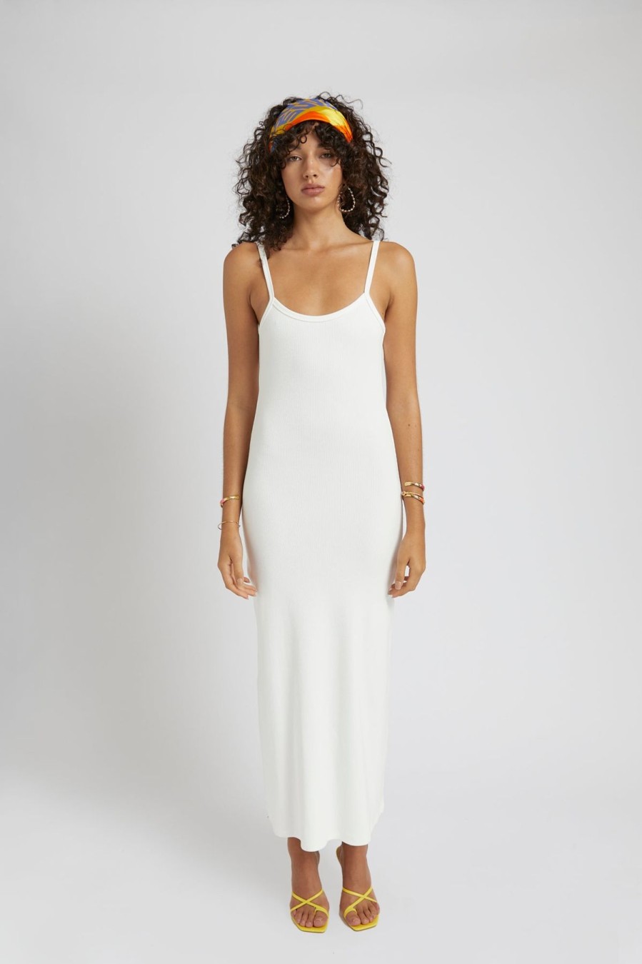 Women Summi Summi Dresses | Backless Maxi Dress/White