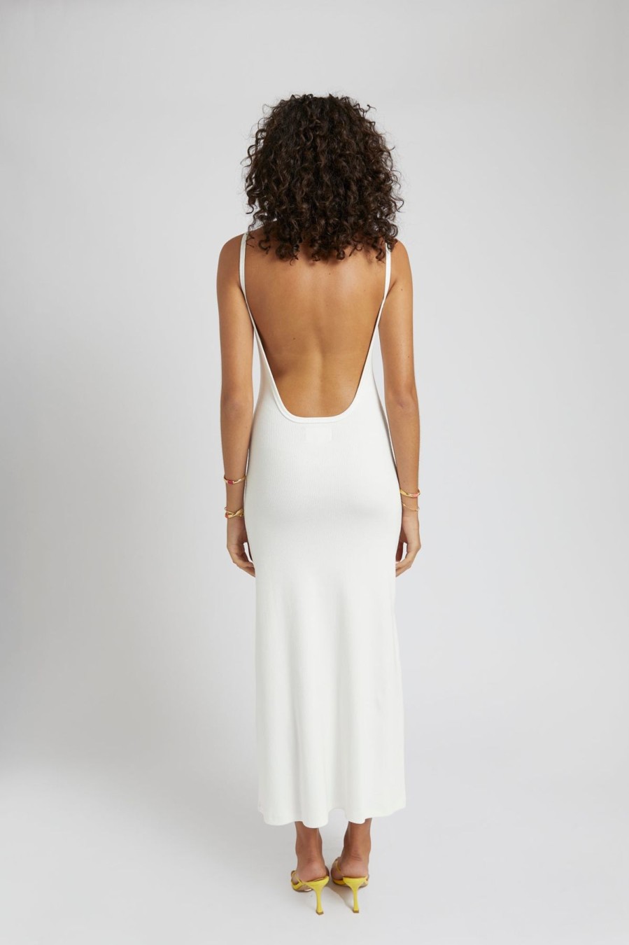 Women Summi Summi Dresses | Backless Maxi Dress/White