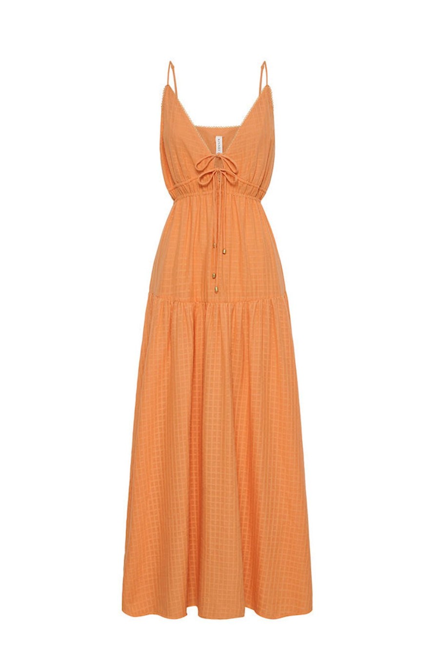 Women Kivari The Label Dresses | Chantelle Maxi Dress/Peach