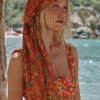 Women Spell Bottoms | Pomelia Travel Scarf/Retro