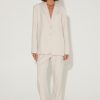 Women Hansen & Gretel Blazers & Knits & Jackets & Robes | Theodore Jacket/Ecru