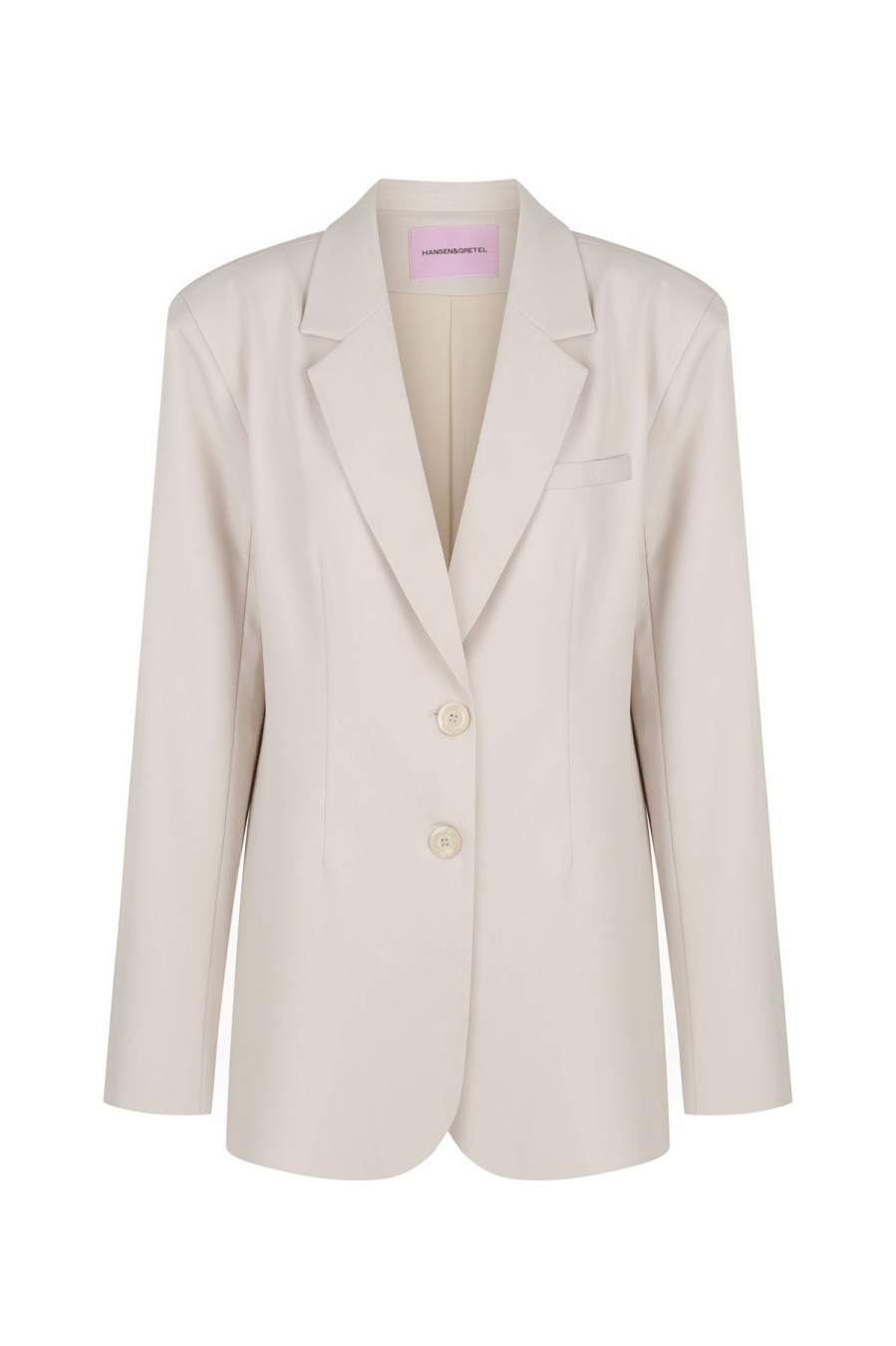 Women Hansen & Gretel Blazers & Knits & Jackets & Robes | Theodore Jacket/Ecru