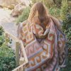 Women Soleil Soleil Beach Accessories | Woven Blanket/Ember