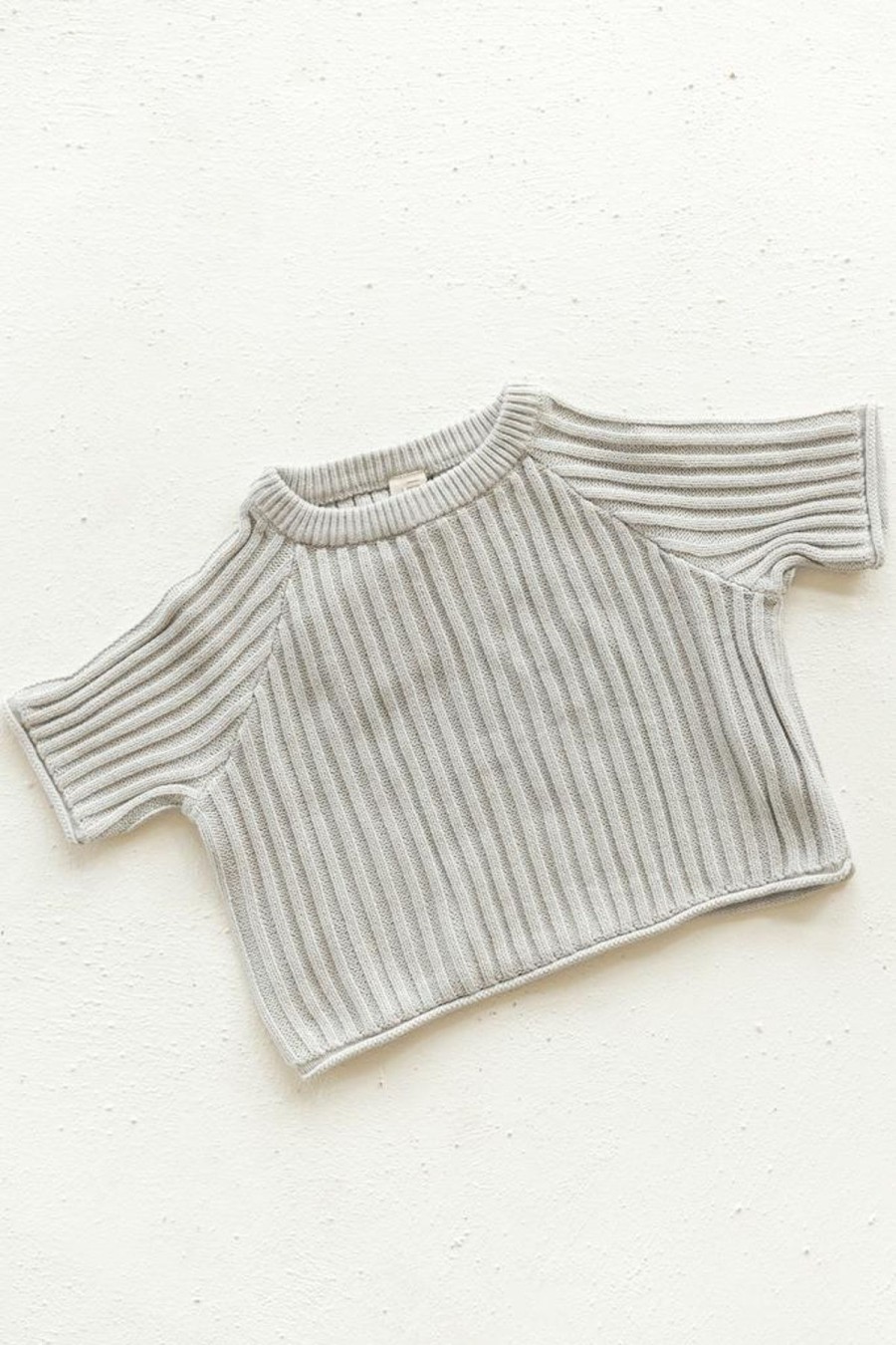 Women Illoura the Label Kids | Essential Knit Tee/Powder Blue