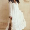 Women Spell Dresses | Teodora Gown/White