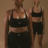 Women La Hana Active Activewear | The Mabel Bikers/Black