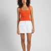 Women Summi Summi Tops | Square Tank Top/Blood Orange