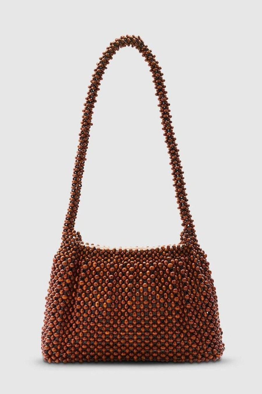 Women Brie Leon Bags | Madera Bead Bag/Brown