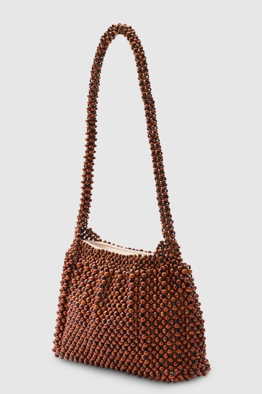 Women Brie Leon Bags | Madera Bead Bag/Brown