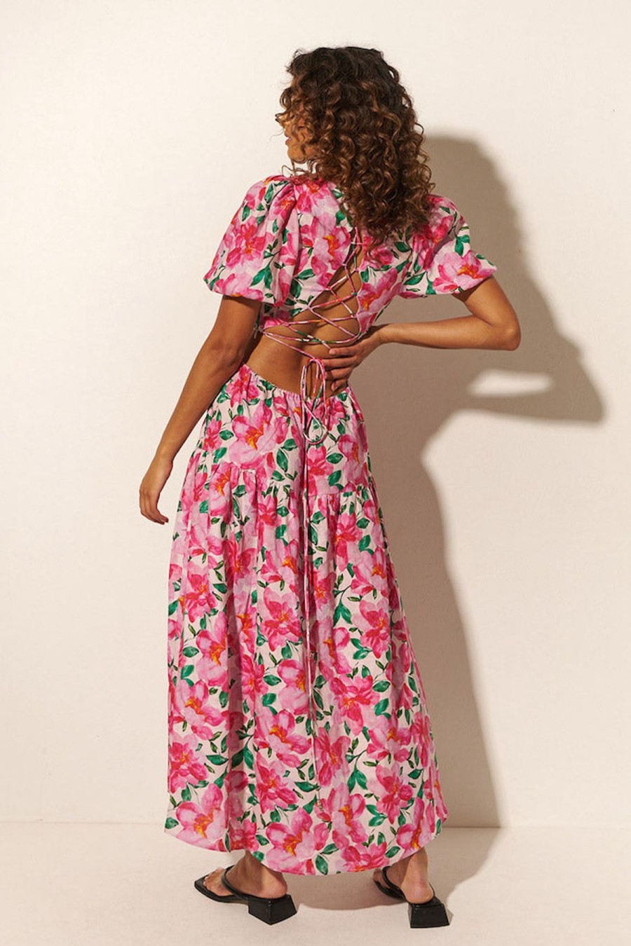 Women Kivari The Label Dresses | Antonia Maxi Dress/Pink