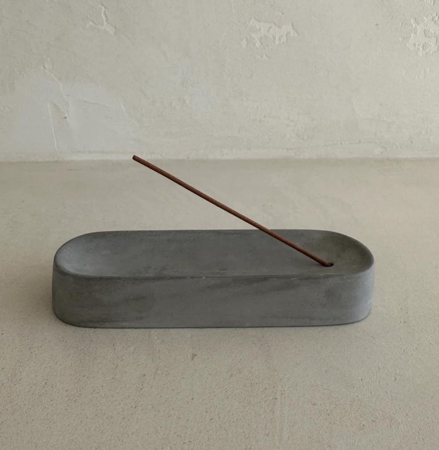 Self Care Gentle Habits | Ceramic Incense Holder/Cement