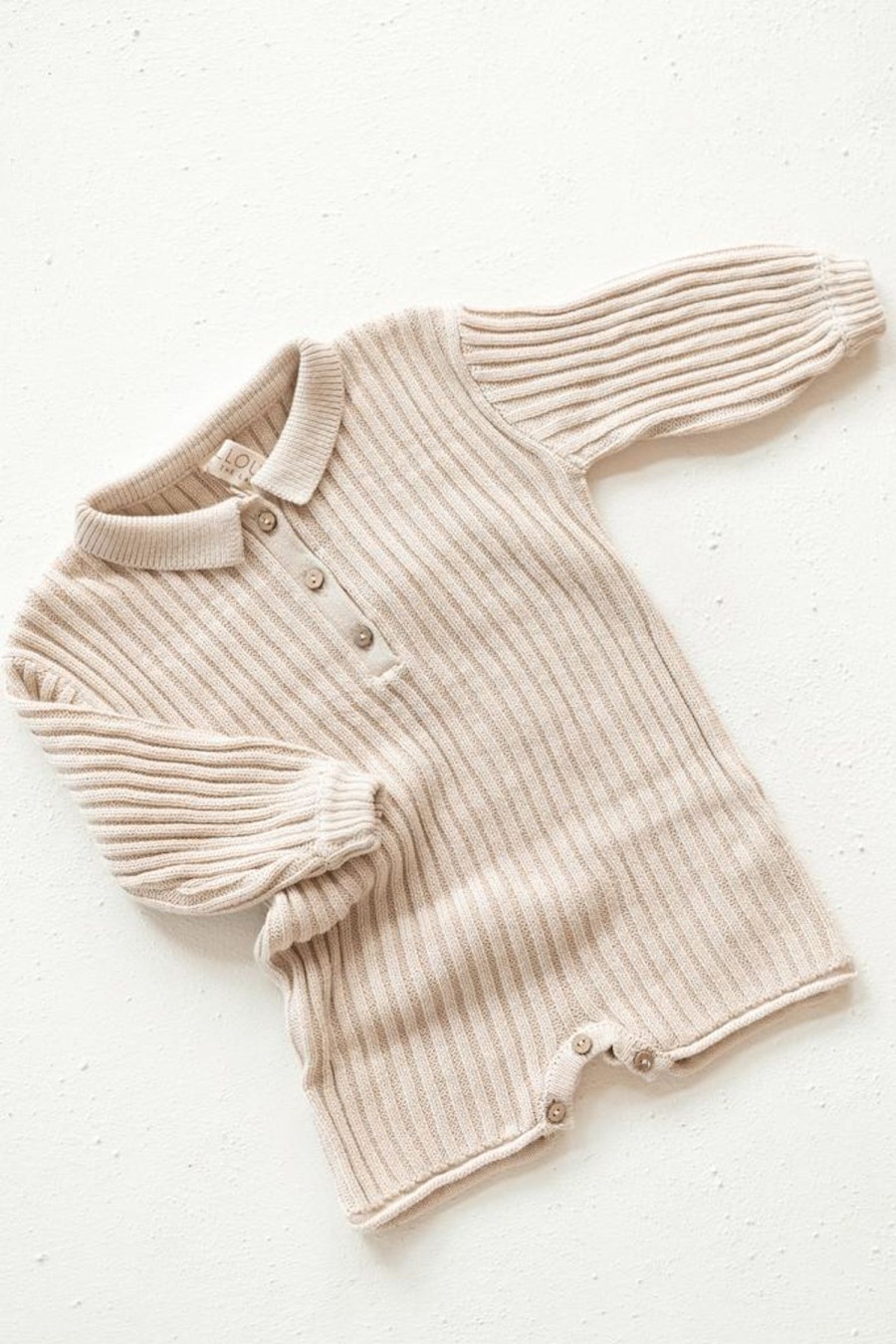 Women Illoura the Label Kids | Essential Knit Romper/Biscuit