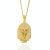 Women Luna & Rose Jewellery | Capricorn Zodiac Necklace/Gold