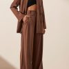 Women Shona Joy Blazers & Knits & Jackets & Robes | Sara Double Breasted Blazer/Chestnut