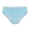 Women Spell Intimates | Dove Lace Bloomers/Dusty Blue