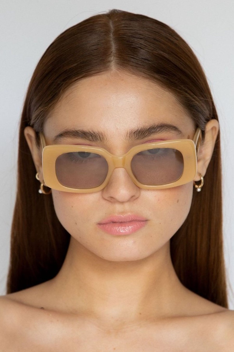 Women Lu Goldie Sunglasses | Coco/Honey