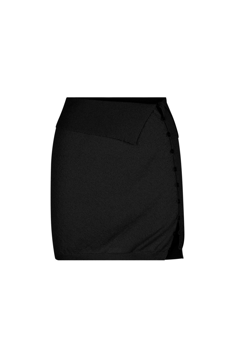 Women Hansen & Gretel Bottoms | Minogue Knit Mini Skirt/Black