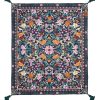 Women Wandering Folk Beach Accessories | Emerald Forest Picnic Rug