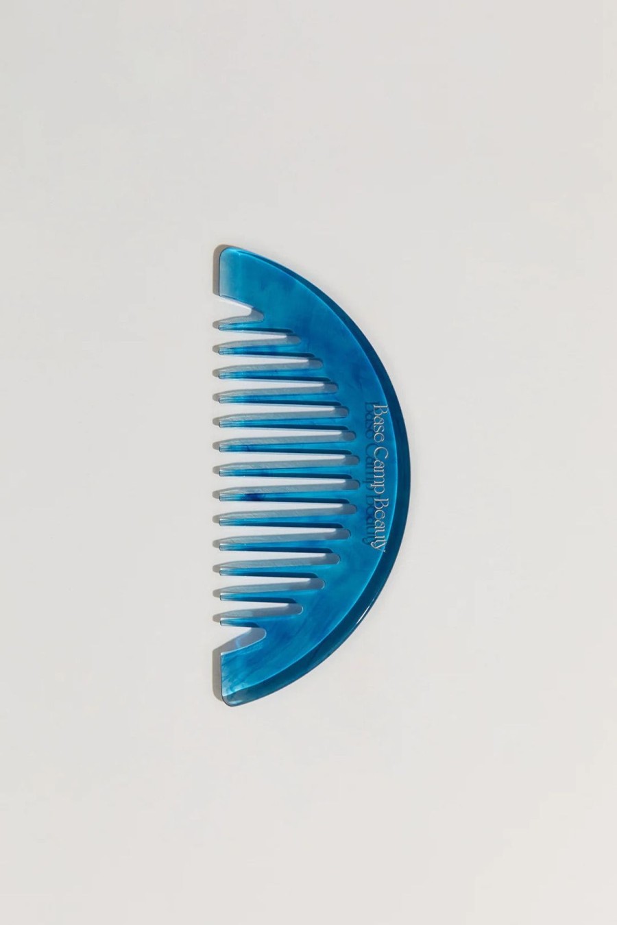 Self Care Base Camp Beauty | Crescent Comb/Marine