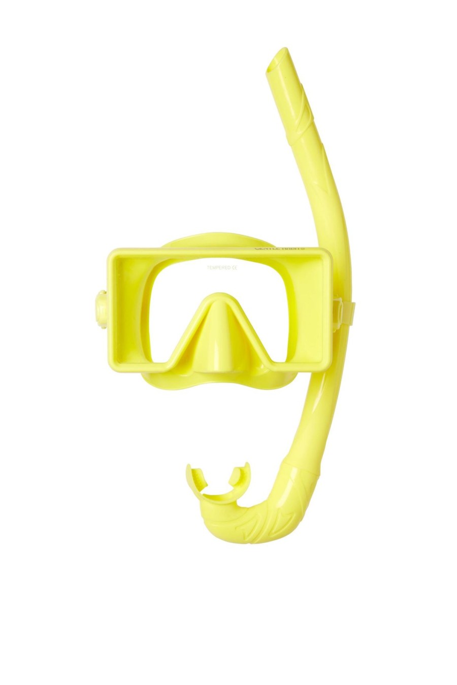 Women Gentle Habits Beach Accessories | Barbados Dive Mask And Snorkel/Lemon