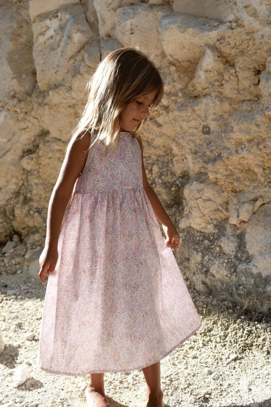 Women Illoura the Label Kids | Field Dress/Lavender Bloom