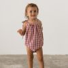 Women Illoura the Label Kids | Lottie Romper/Red Gingham