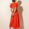 Women Kivari The Label Dresses | Kennedy Maxi Dress/Scarlet