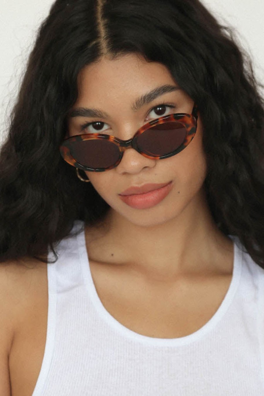 Women Lu Goldie Sunglasses | Jeanne/Tortoise