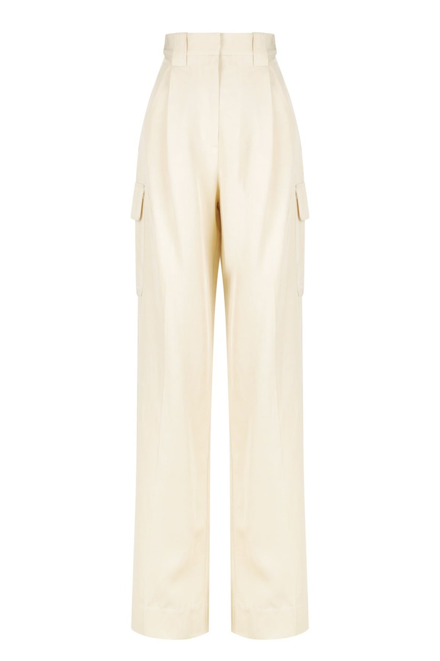 Women Shona Joy Bottoms | Sara Utility Relaxed Pant/Bone