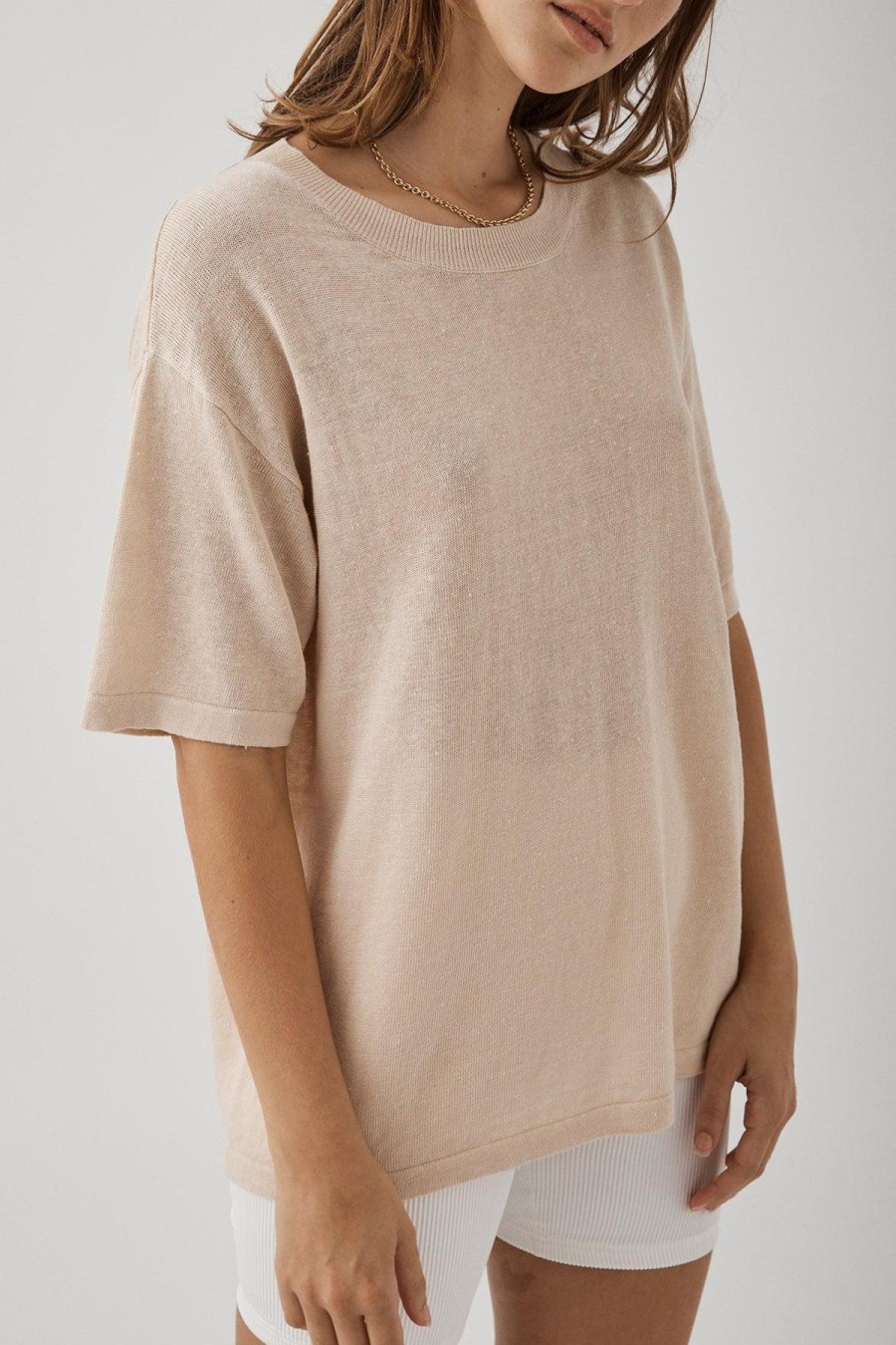 Women Arcaa Movement Tops | Hugo Tshirt/Sand