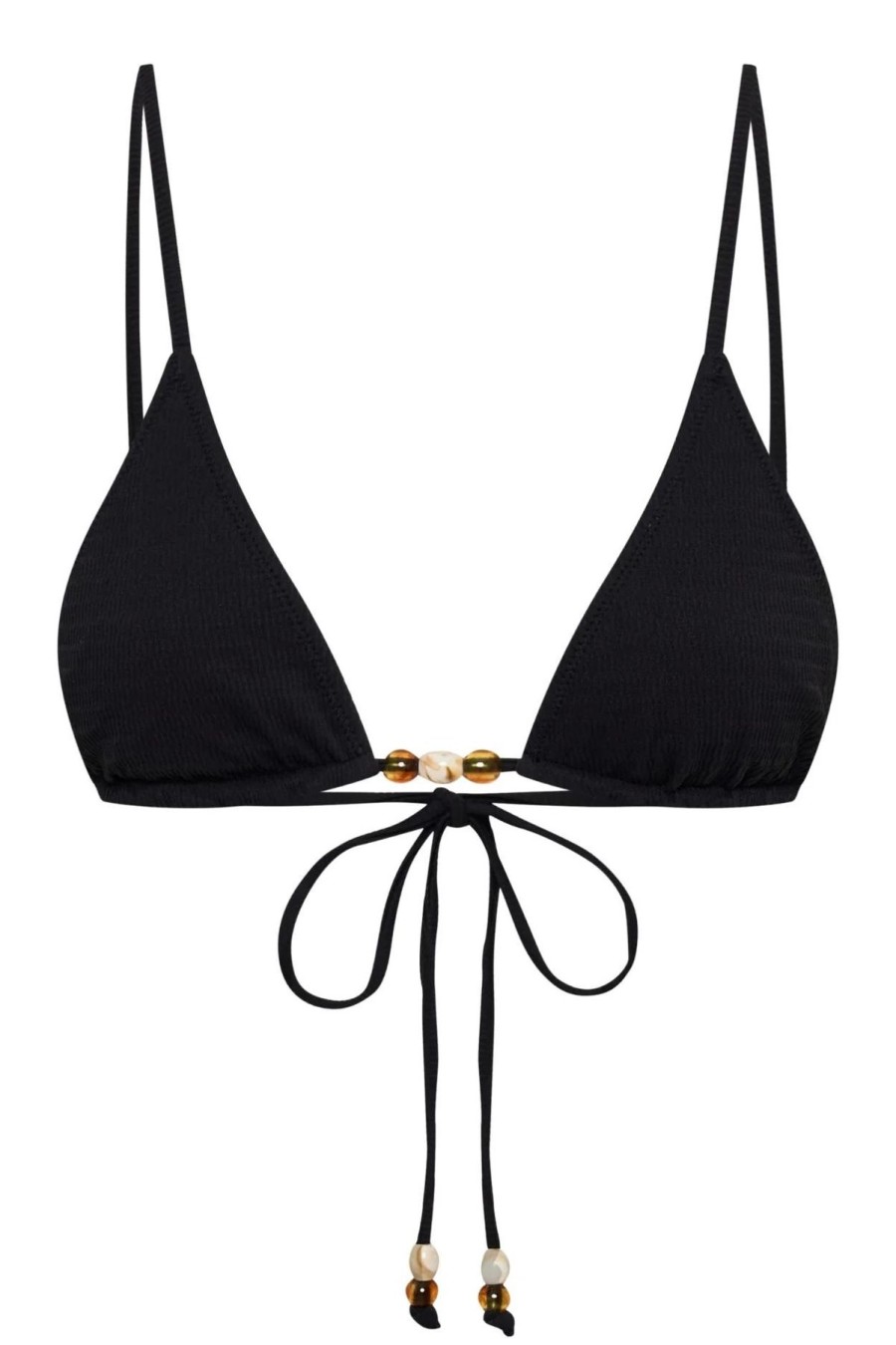 Women TJ Swim Swimwear | Lottie Bikini Top/Black