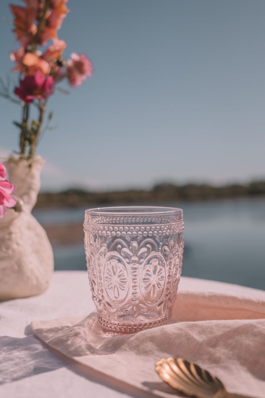 Homewares Wandering Folk | Tumbler Glass Set Of 4/Primrose