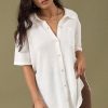 Women Arcaa Movement Tops | Brie Shirt/Cream