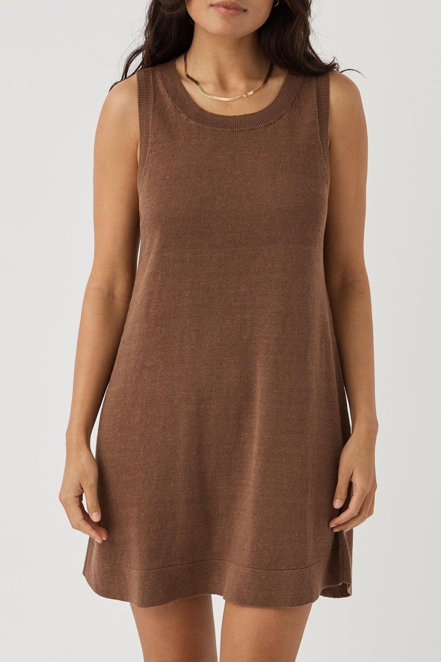 Women Arcaa Movement Dresses | Brie Shift Dress/Chocolate