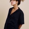 Women Soleil Soleil Tops | Darcy Shirt/Onyx