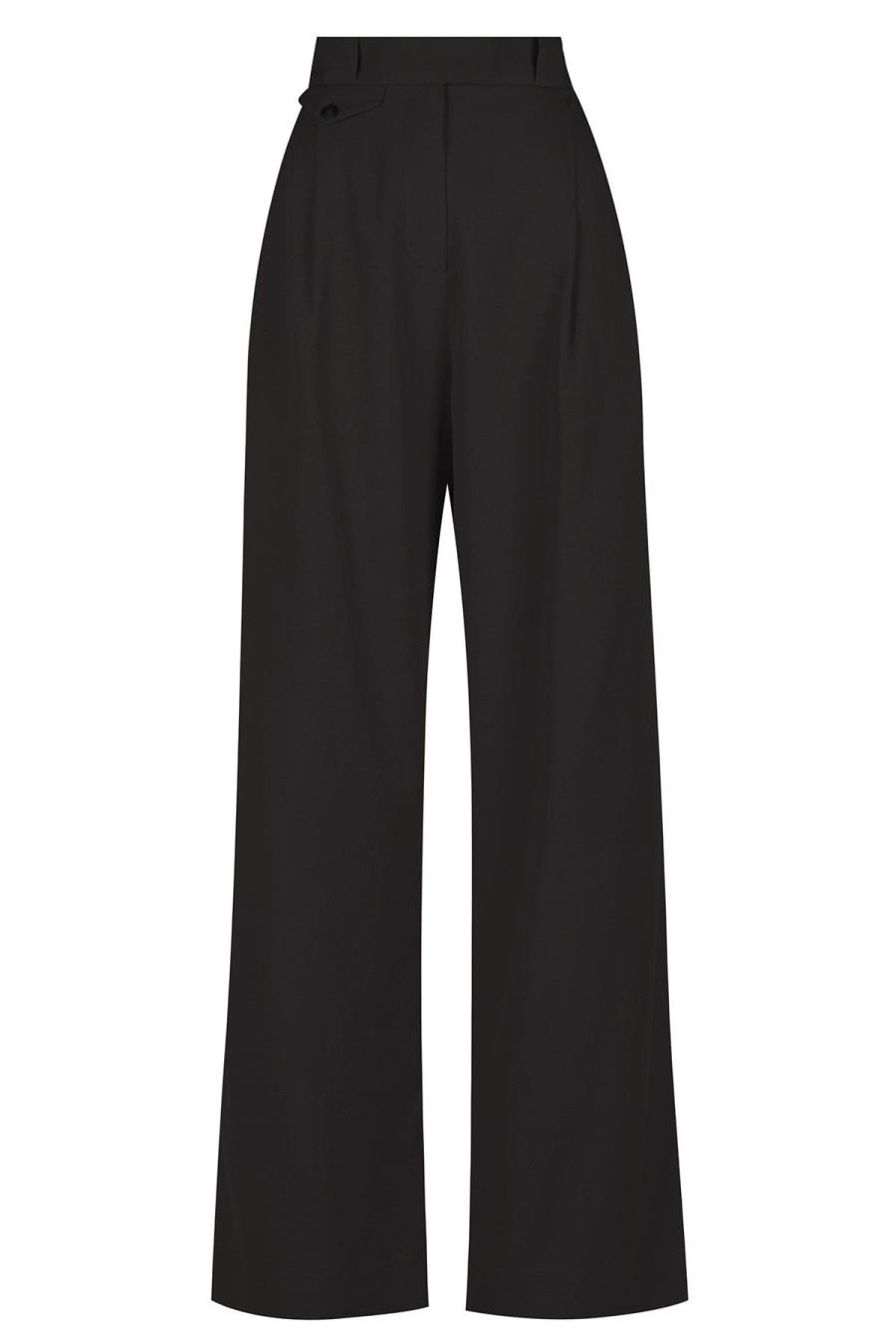 Women Shona Joy Bottoms | Sara Tailored Wide Leg Pant/Black