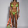 Women La Hana Swim Swimwear | Amara Side Tie Bottom/Apple Green