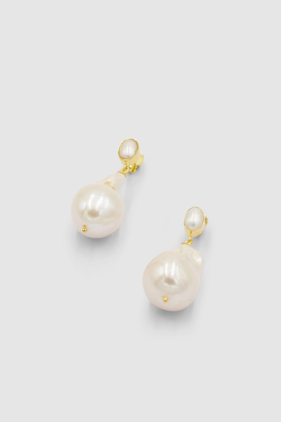 Women Brie Leon Jewellery | Nora Baroque Pearl Stud/Gold