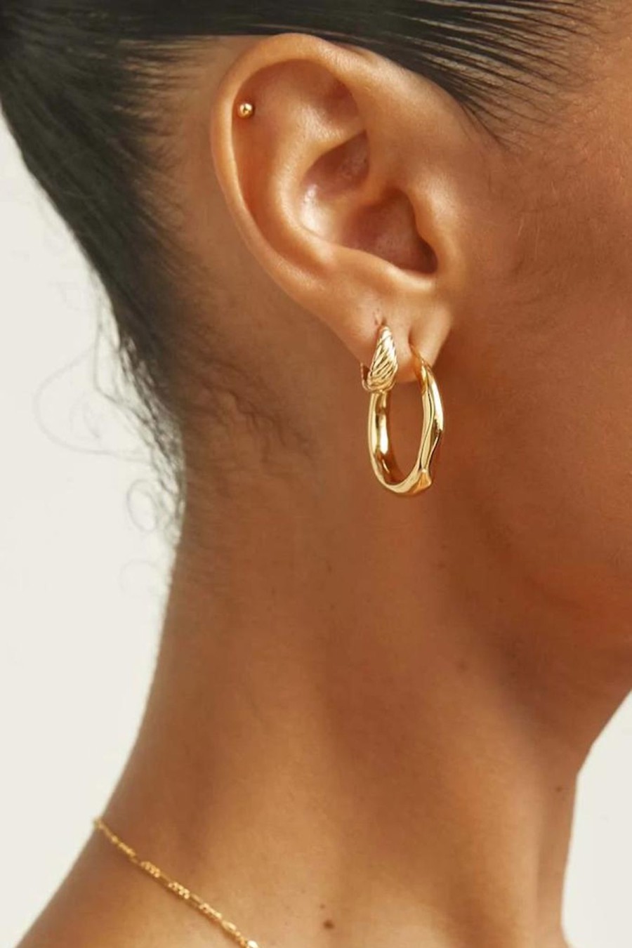 Women Brie Leon Jewellery | Organica Hoop Earrings Small